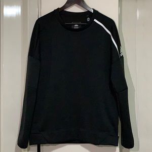 Adidas Crewneck Black Sweater (Size L)